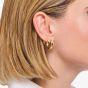 THOMAS SABO Gold Plated 19.5mm Chunky Hoop Earrings CR746-413-39