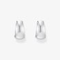 THOMAS SABO Sterling Silver 12mm Trapezoidal Hoop Earrings CR740-001-21