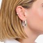 THOMAS SABO Sterling Silver 34.2mm Chunky Hoop Earrings CR739-001-21