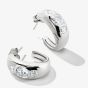 THOMAS SABO Bold Elegance Silver Cubic Zirconia Hoop Earrings CR759-051-14