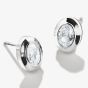 THOMAS SABO Bold Elegance Silver Oval Cubic Zirconia Stud Earrings H2342-051-14