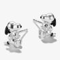 THOMAS SABO Silver & Cubic Zirconia Peanuts Snoopy Stud Earrings H2348-691-14