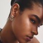 THOMAS SABO Together Sterling Silver Cubic Zirconia Intertwined Earrings H2350-051-14