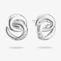 THOMAS SABO Together Sterling Silver Cubic Zirconia Intertwined Stud Earrings H2352-051-14
