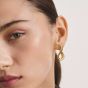 THOMAS SABO Classics 18ct Yellow Gold Plated Loop Stud Earrings H2362-M01-39