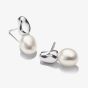 THOMAS SABO Bold Elegance Sterling Silver Freshwater Pearl Stud Earrings H2320-082-14