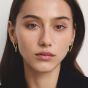 THOMAS SABO Classics 18ct Yellow Gold Plated Swirl Hoop Earrings CR770-M01-39