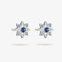 THOMAS SABO Sterling Silver & Blue Crystal Star Stud Earrings H2380-166-1