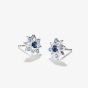 THOMAS SABO Sterling Silver & Blue Crystal Star Stud Earrings H2380-166-1