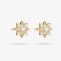 THOMAS SABO 18ct Yellow Gold Plated Cubic Zirconia Star Stud Earrings H2380-M01-14