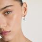THOMAS SABO Sterling Silver Wave Hoop Earrings CR754-001-21
