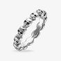 THOMAS SABO Silver Narrow Skull Band Ring TR1922-001-12