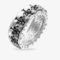 THOMAS SABO Sterling Silver Oxidized Skulls Ring TR1878-001-12