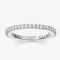THOMAS SABO Sterling Silver Cubic Zirconia Narrow Eternity Ring TR1980-051-14-44