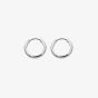 Ava & Sky Stainless Steel Rounded Hoop Earrings ASE0020