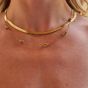 Ava & Sky 14ct Yellow Gold Plated Snake Chain ASN0027