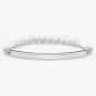 THOMAS SABO Silver White Agate Bracelet LBA0001-130-14