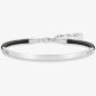 THOMAS SABO Silver Love Bridge Black Bracelet LBA0031-173-11