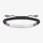 THOMAS SABO Silver Rebel Black Maori Bracelet LBA0070-889-11