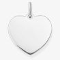 THOMAS SABO Silver Love Coin Heart Pendant LBPE0017-001-12