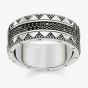 THOMAS SABO Ladies Beaded Ring TR2107-643-11