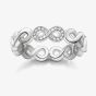 THOMAS SABO Ladies Diamond Silver Infinity Ring D_TR0003-725-14