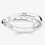 THOMAS SABO Silver Diamond "Together Forever" Ring D_TR0017-725-14