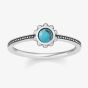 THOMAS SABO Ethnic Turquoise Flower Ring TR2151-878-17
