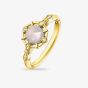 THOMAS SABO Gold Plated Agate Ring D_TR0043-958-24
