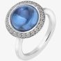 Hot Diamonds Emozioni Azure Laghetto Ring ER015
