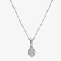 Hot Diamonds Glimmer Sterling Silver White Topaz Pendant DP913
