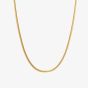 Hot Diamonds Embrace 18ct Gold Plated Oval Snake Chain CH101