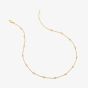 Hot Diamonds Embrace 18ct Gold Plated Oval Cable Chain CH106