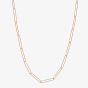 Hot Diamonds Embrace 18ct Gold Plated Twisted Paper Link Chain CH111