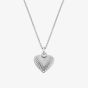 Hot Diamonds Essence Sterling Silver Diamond Sunbeam Heart Pendant Necklace DP1029