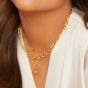Hot Diamonds HD X Golden Edit 18ct Gold Plated Embrace Paperclip Chain CH120