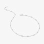 Hot Diamonds Sterling Silver Intermittent Oval Necklace CH125