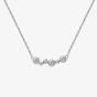 Hot Diamonds Tender Sterling Silver White Topaz Necklace DN147