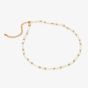 Hot Diamonds HD X Golden Edit Golden Edit Calm Mother Of Pearl Choker Necklace DN156