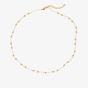 Hot Diamonds HD X Golden Edit Golden Edit Calm Mother Of Pearl Necklace DN157