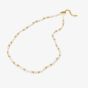 Hot Diamonds HD X Golden Edit Golden Edit Calm Mother Of Pearl Necklace DN157