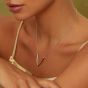 Hot Diamonds Reflect Sterling Silver Necklace DN159