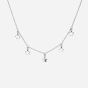 Hot Diamonds Sterling Silver Star Choker Necklace DN161