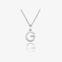 Hot Diamonds Love Letters Silver G Pendant Necklace DP407