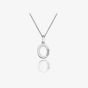 Hot Diamonds Love Letters Silver O Pendant Necklace DP415