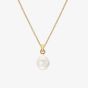 Hot Diamonds HD X Golden Edit Golden Edit Calm Mother Of Pearl Pendant Necklace DP897
