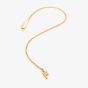 Hot Diamonds HD X Golden Edit Golden Edit F Pendant Necklace DP944