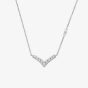 Hot Diamonds Silver Lustre White Topaz Necklace DN231