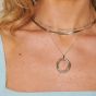 Hot Diamonds Silver String Pendant Necklace DP1108