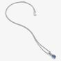 Hot Diamonds Blue Agate Birthstone Necklace - September DP762